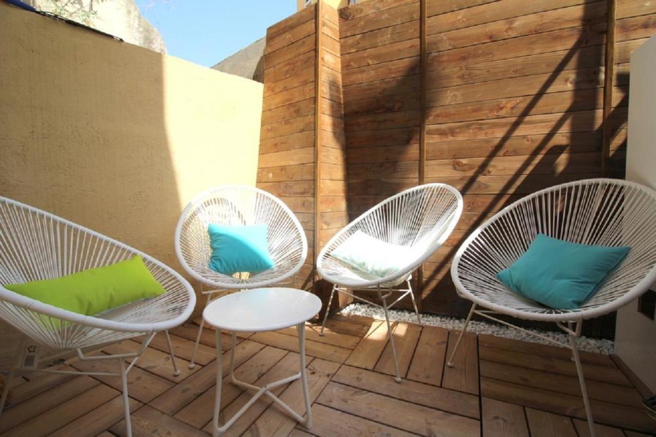 Nice Booking - Atelier Du Vieux Nice Terrasse ภายนอก รูปภาพ