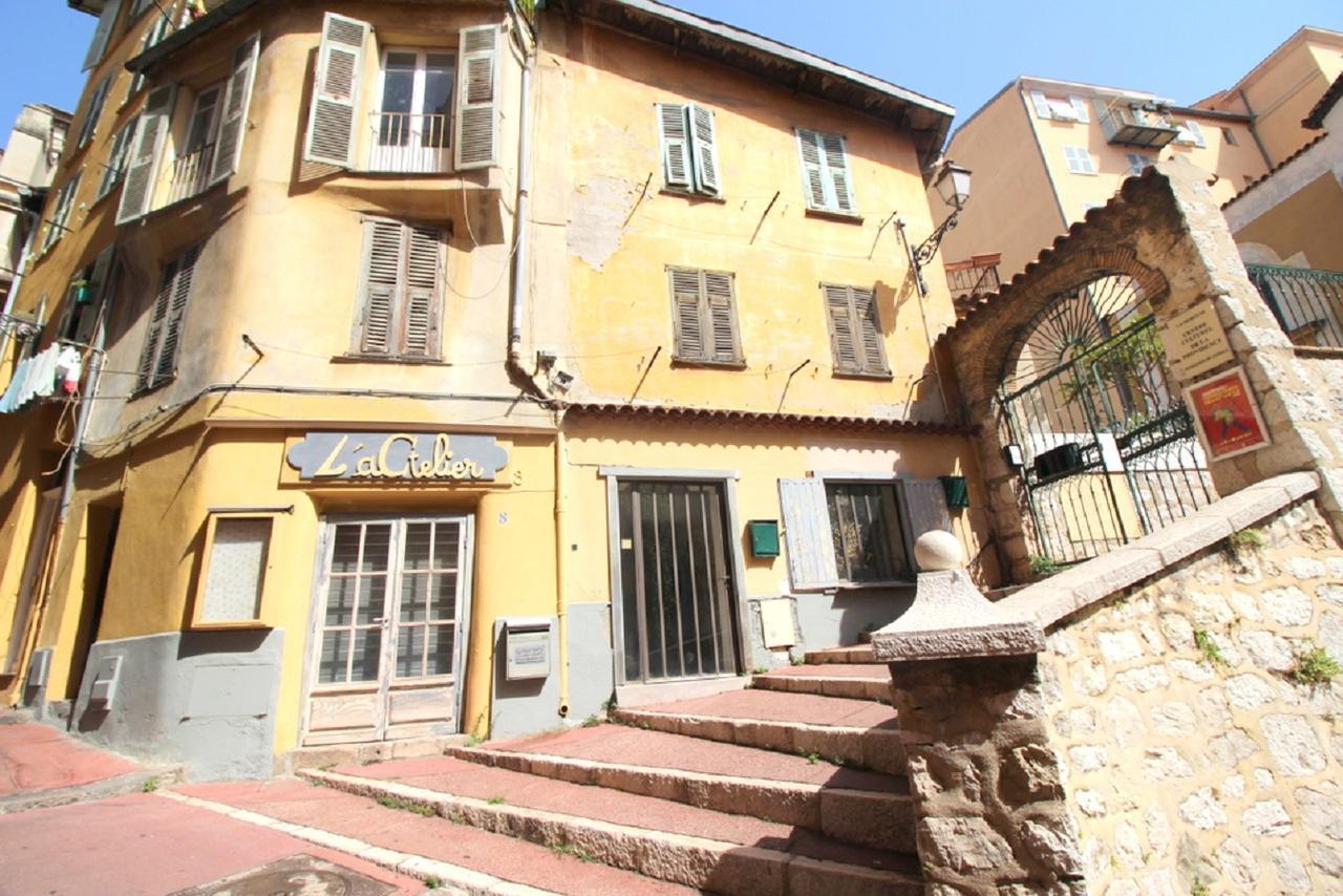 Nice Booking - Atelier Du Vieux Nice Terrasse ภายนอก รูปภาพ